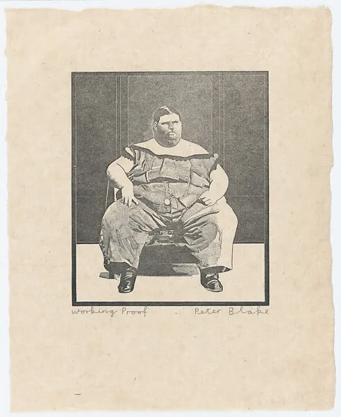 The Fat Boy (from Side Show) — Peter Blake|Waddington Graphics