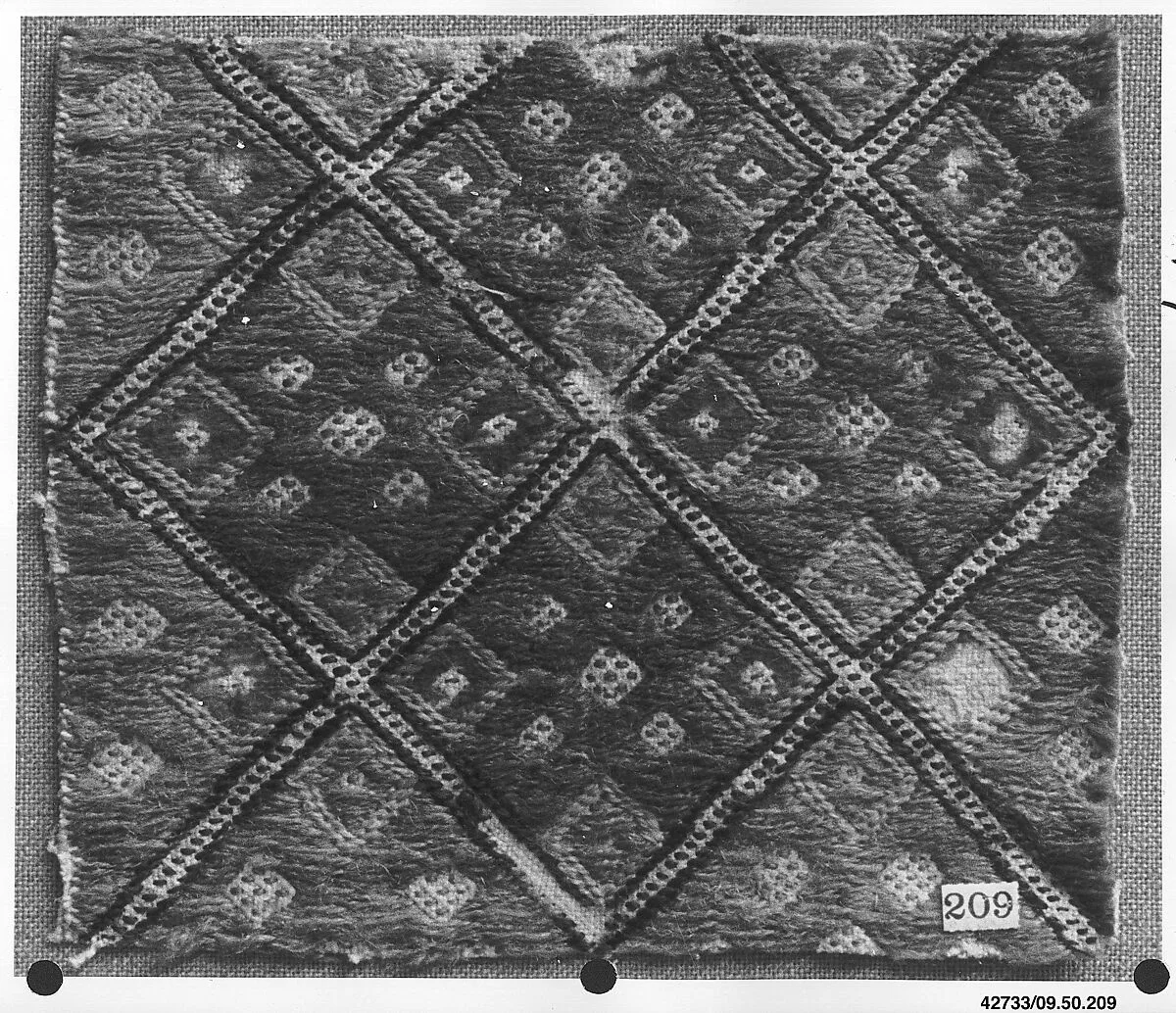 Peasant costume fragment — Unknown