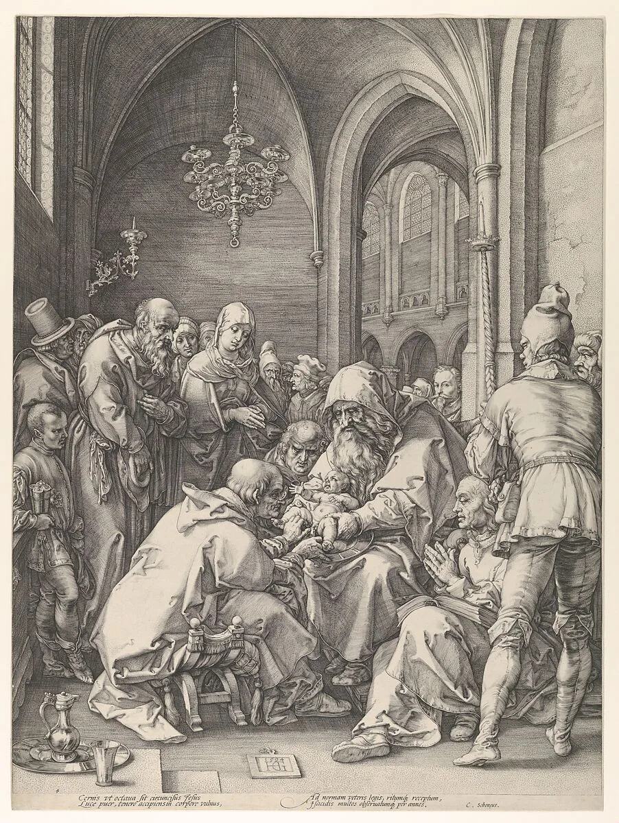 The Circumcision — Hendrick Goltzius