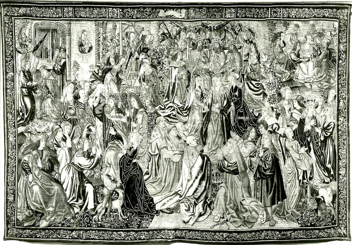Coronation of the Virgin and related subjects — Unknown
