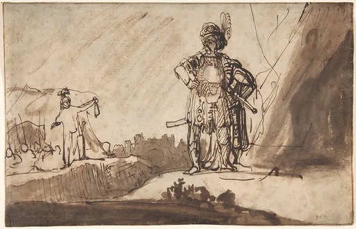 David Showing Saul the Tip of His Coat