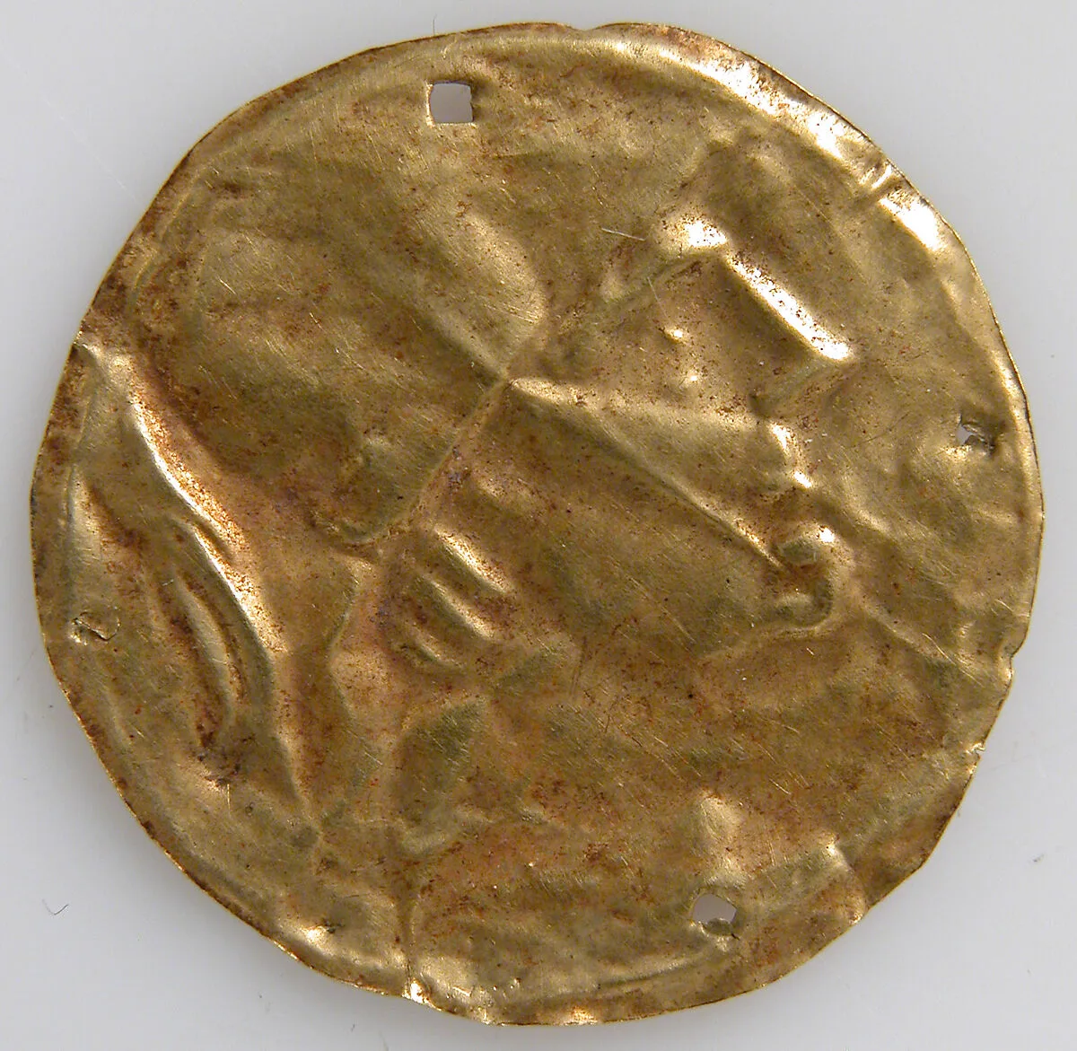 Bracteate with Human Head — Unknown