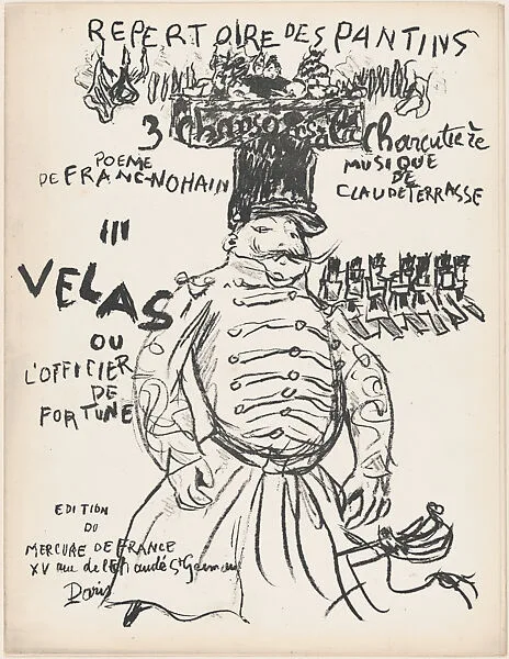 Velas, or Officer Risen from the Ranks — Pierre Bonnard|Mercure de France