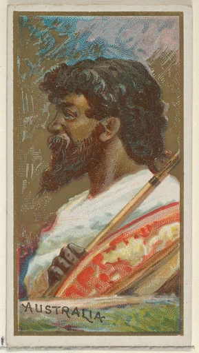 Australia, from the Types of All Nations series (N24) for Allen & Ginter Cigarettes