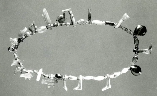 Amulets and beads (modern stringing)