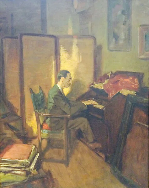 The Gold Screen - George Basso at the Organ — Aaron A Shikler