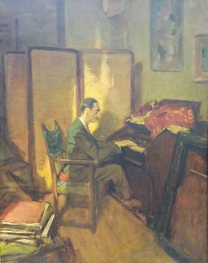 The Gold Screen - George Basso at the Organ
