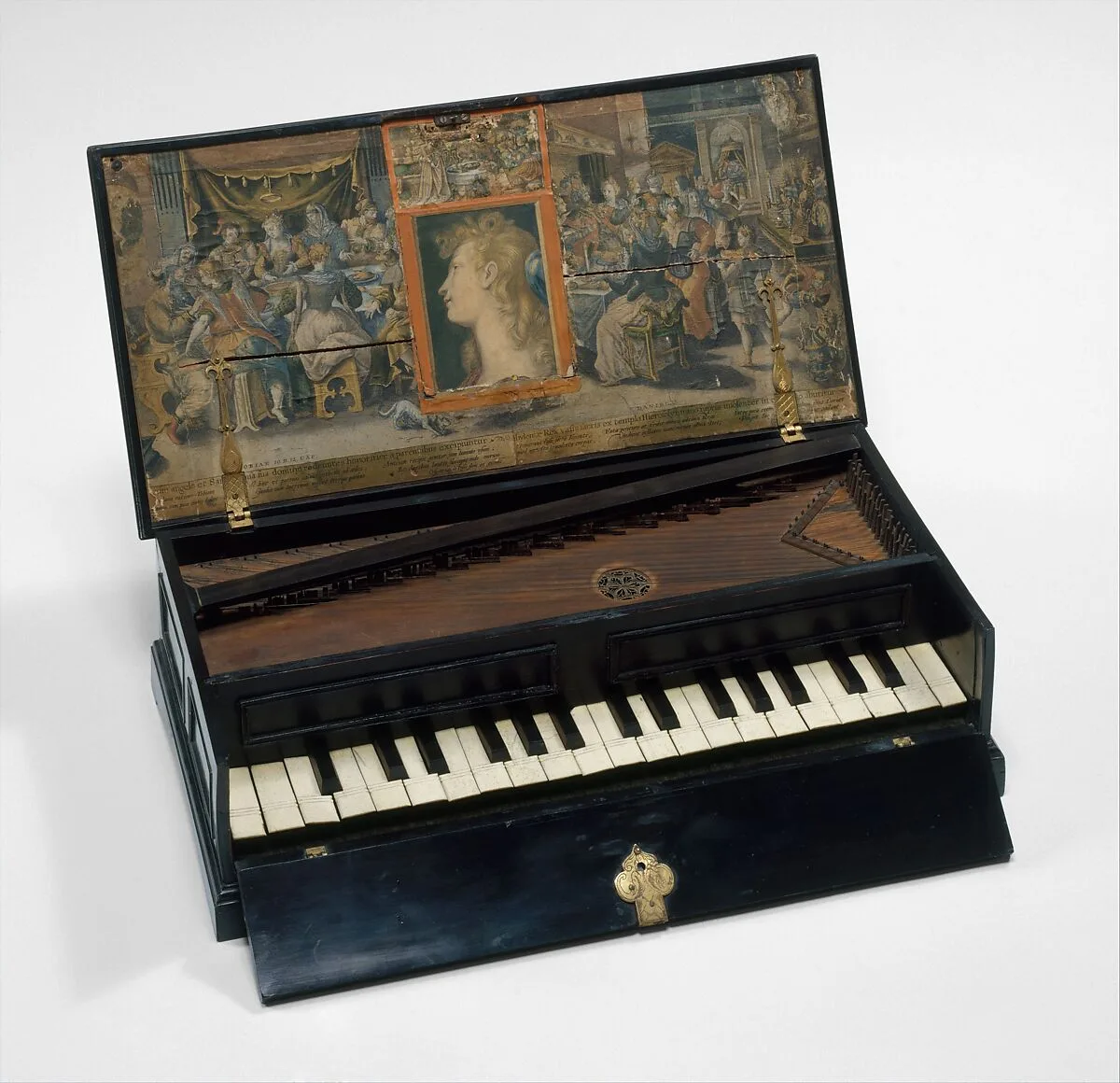 Rectangular Octave Virginal — Unknown