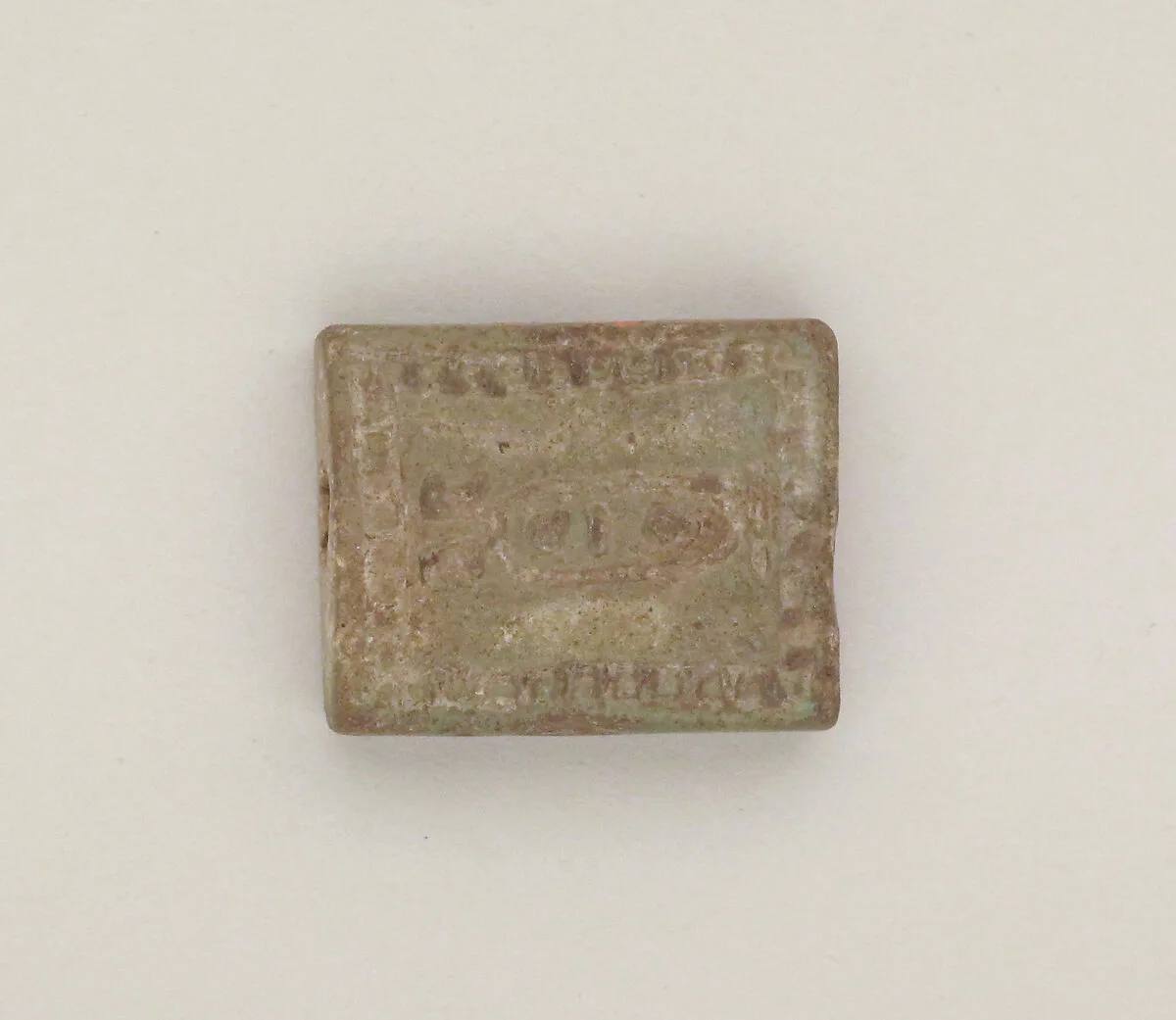 Amulet plaque inscribed "Men-Kheper-ra" — Unknown