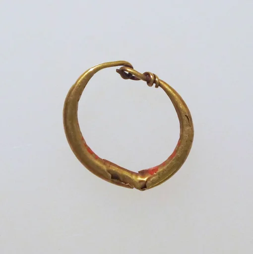 Earring-loop type, plain