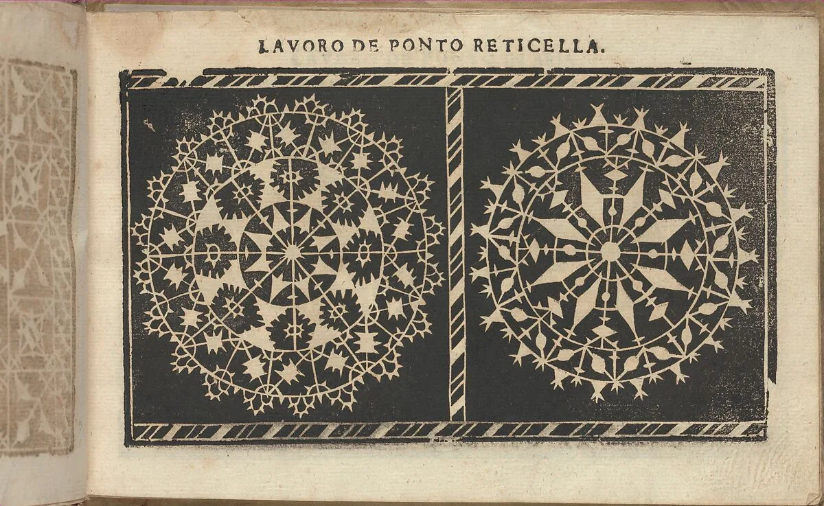 Studio delle virtuose Dame, page 18 (recto) — Isabella Catanea Parasole|Antonio Fachetti