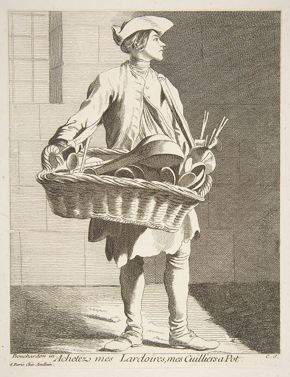 Cookware Peddler — François Joullain|Anne Claude Philippe de Tubières, comte de Caylus|Edme Bouchardon