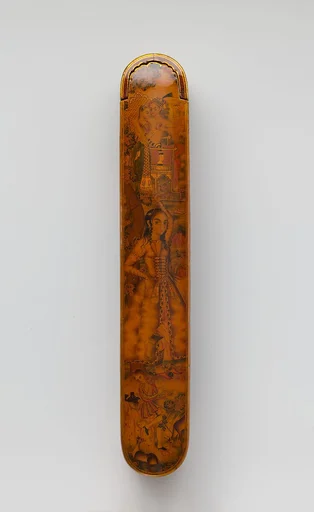 Lacquered Pen Box (Qalamdan)