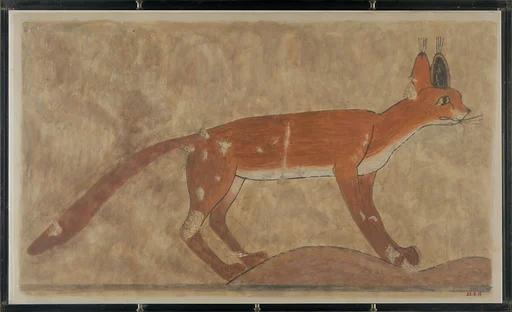 Detail of a Wild Feline, Tomb of Khnumhotep