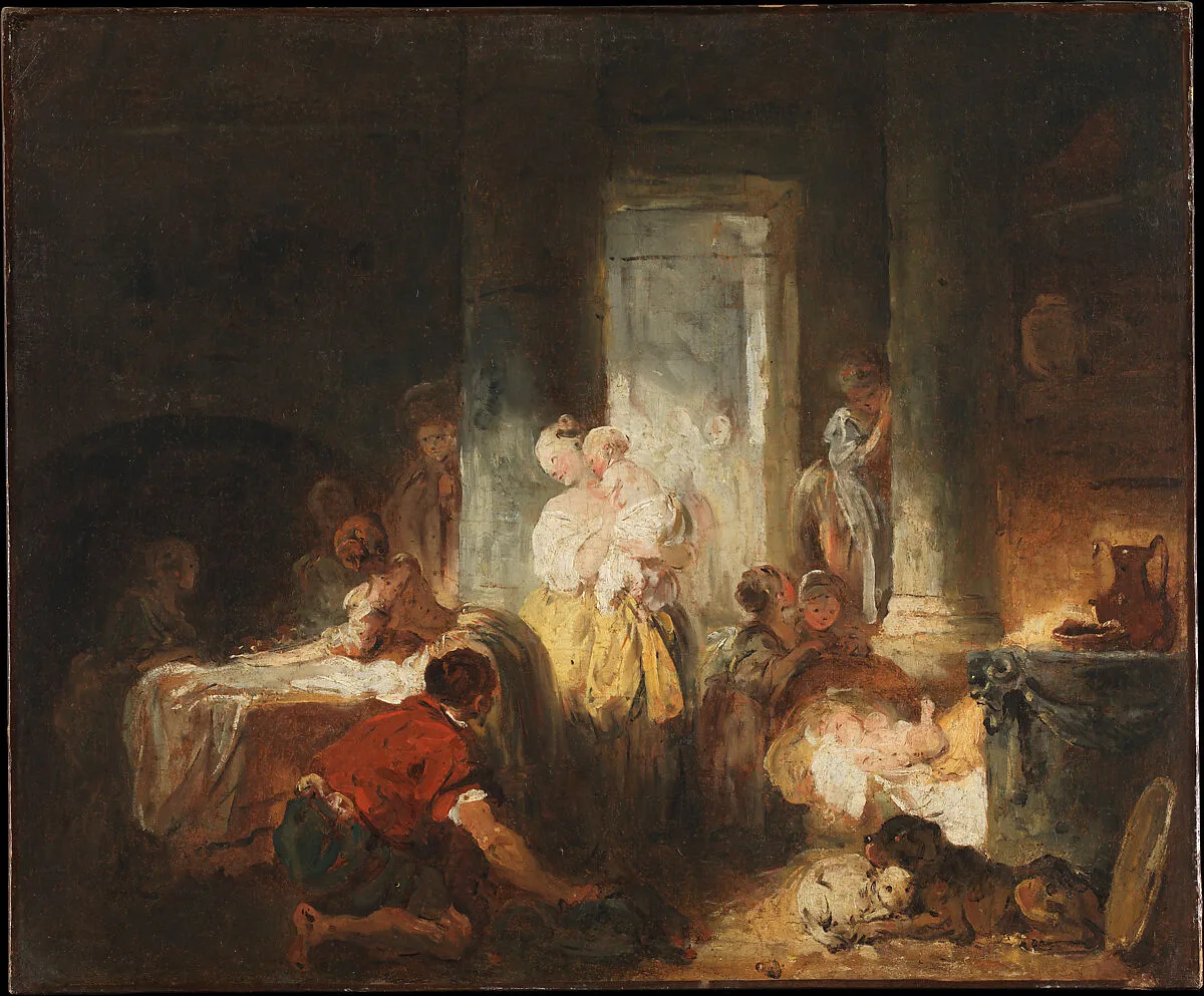 Roman Interior — Jean Honoré Fragonard