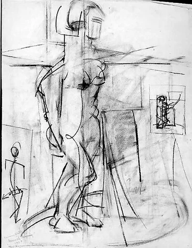 Untitled (figure study)