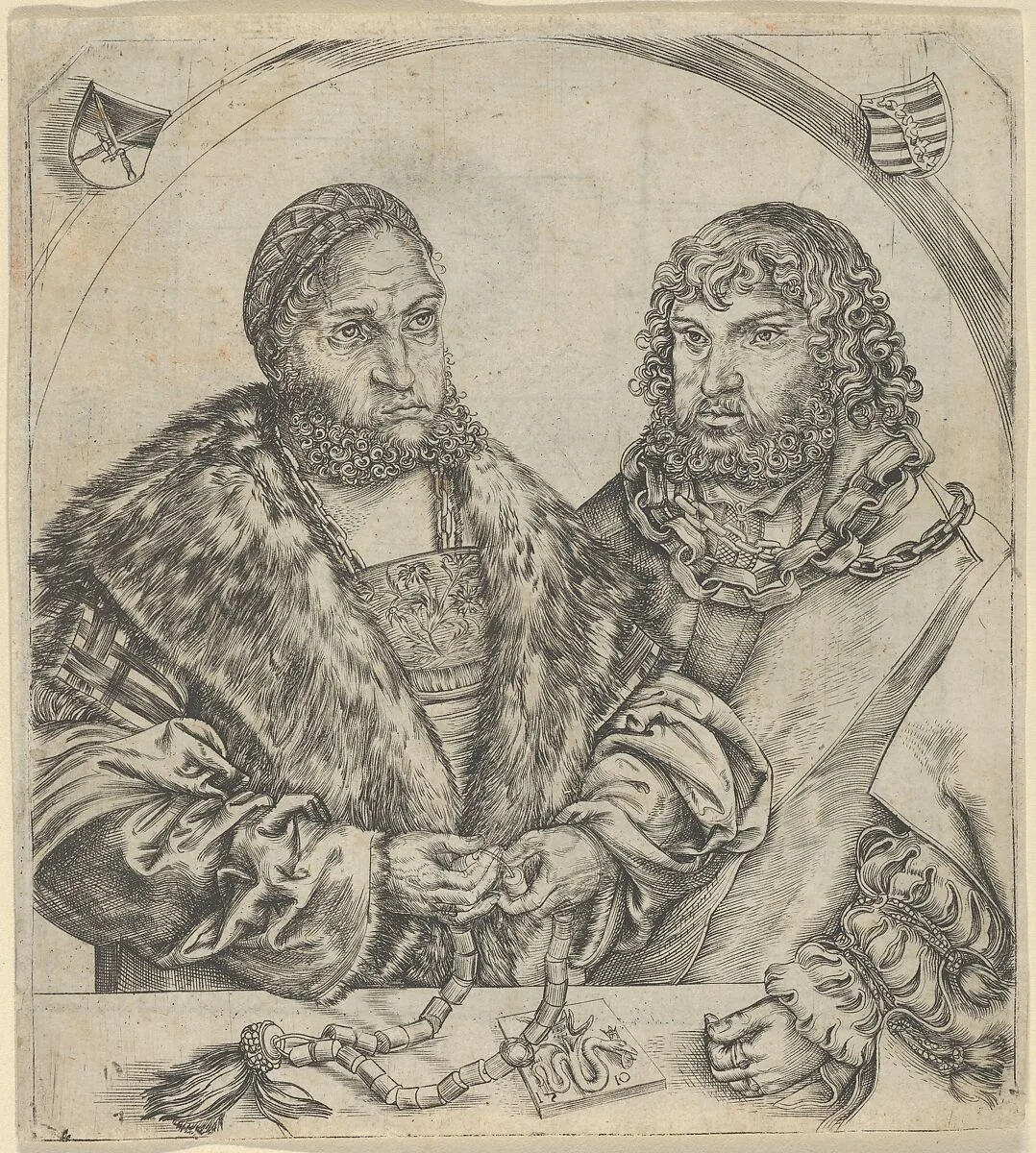 Frederick the Wise and John the Constant of Saxony — Lucas Cranach the Elder