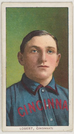 Lobert, Cincinnati, National League, from the White Border series (T206) for the American Tobacco Company
