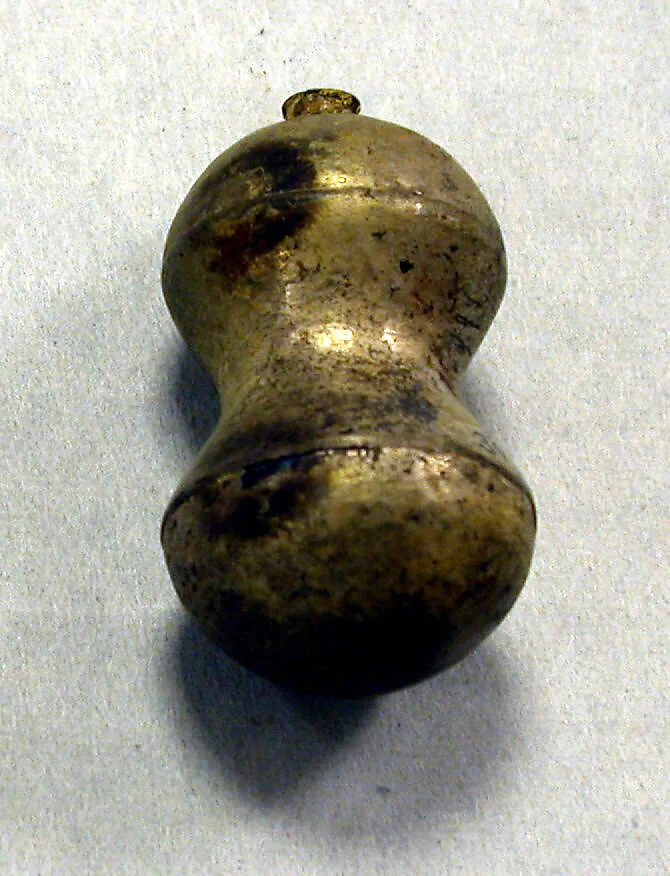 Hammered Silver Peanut Ornament — Unknown