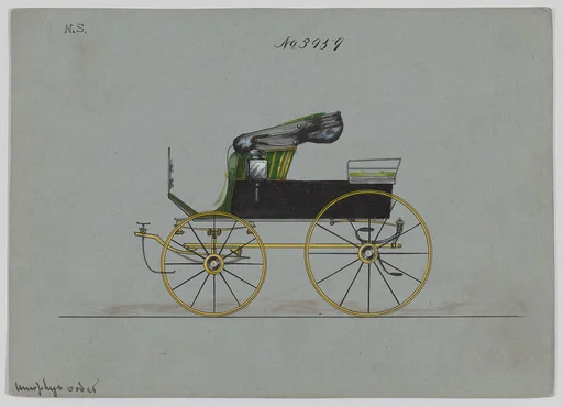 Design for Stanhope Phaeton, no. 3959