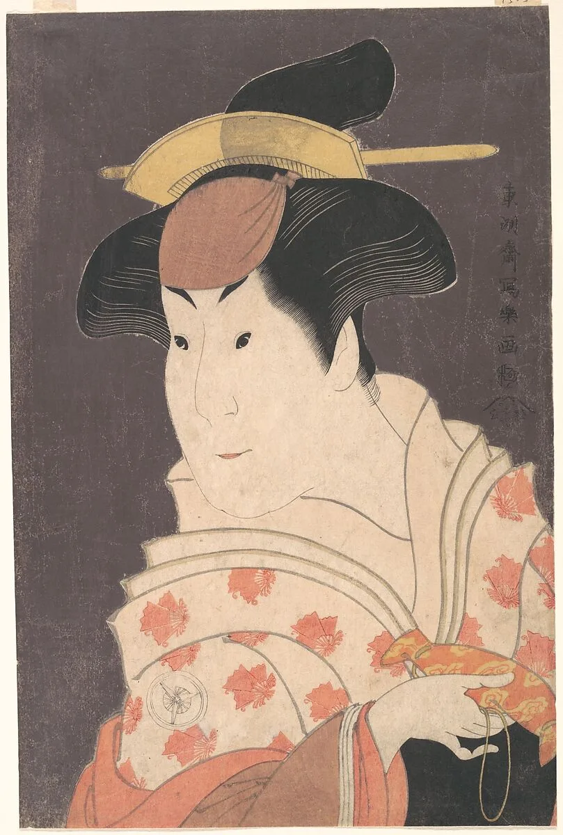 東洲斎写楽画 四代岩井半四郎の重の井 『恋女房染分手綱』|Iwai Hanshirō IV as Shigenoi in the Play "Koinyōbō Somewake Tazuna" — Tōshūsai Sharaku