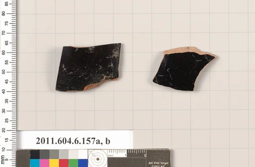Terracotta fragments of open shapes