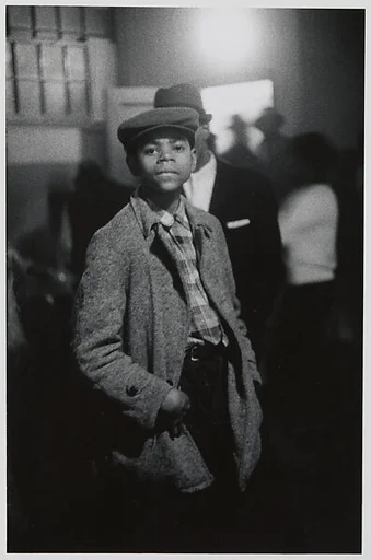 Boy in a cap at a dance, N.Y.C.