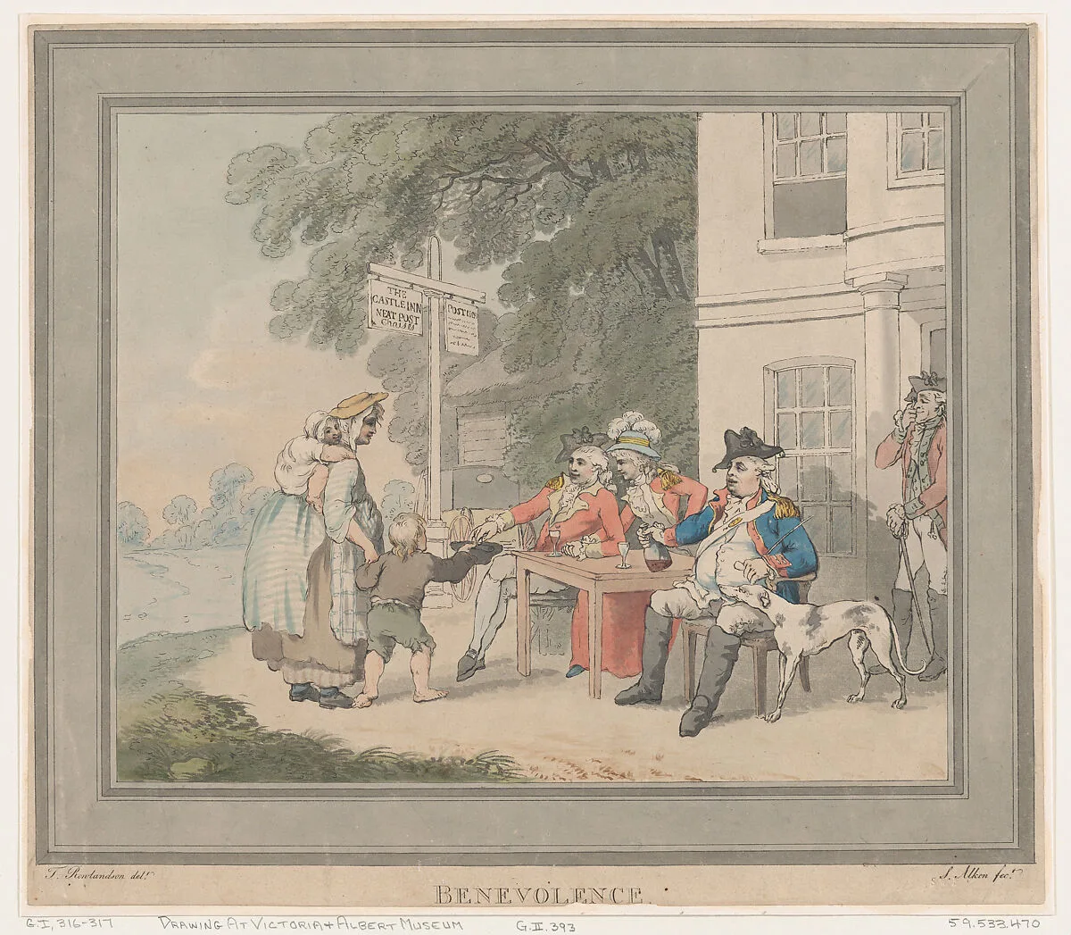 Benevolence — Samuel Alken|Thomas Rowlandson