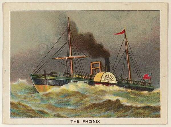 The Phoenix, from the "Hudson-Fulton" series (T72), issued with Turkey Red Cigarettes by the American Tobacco Company — American Tobacco Company