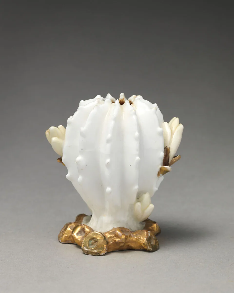 Miniature Vase in the form of cactus or succulent — Moore Brothers