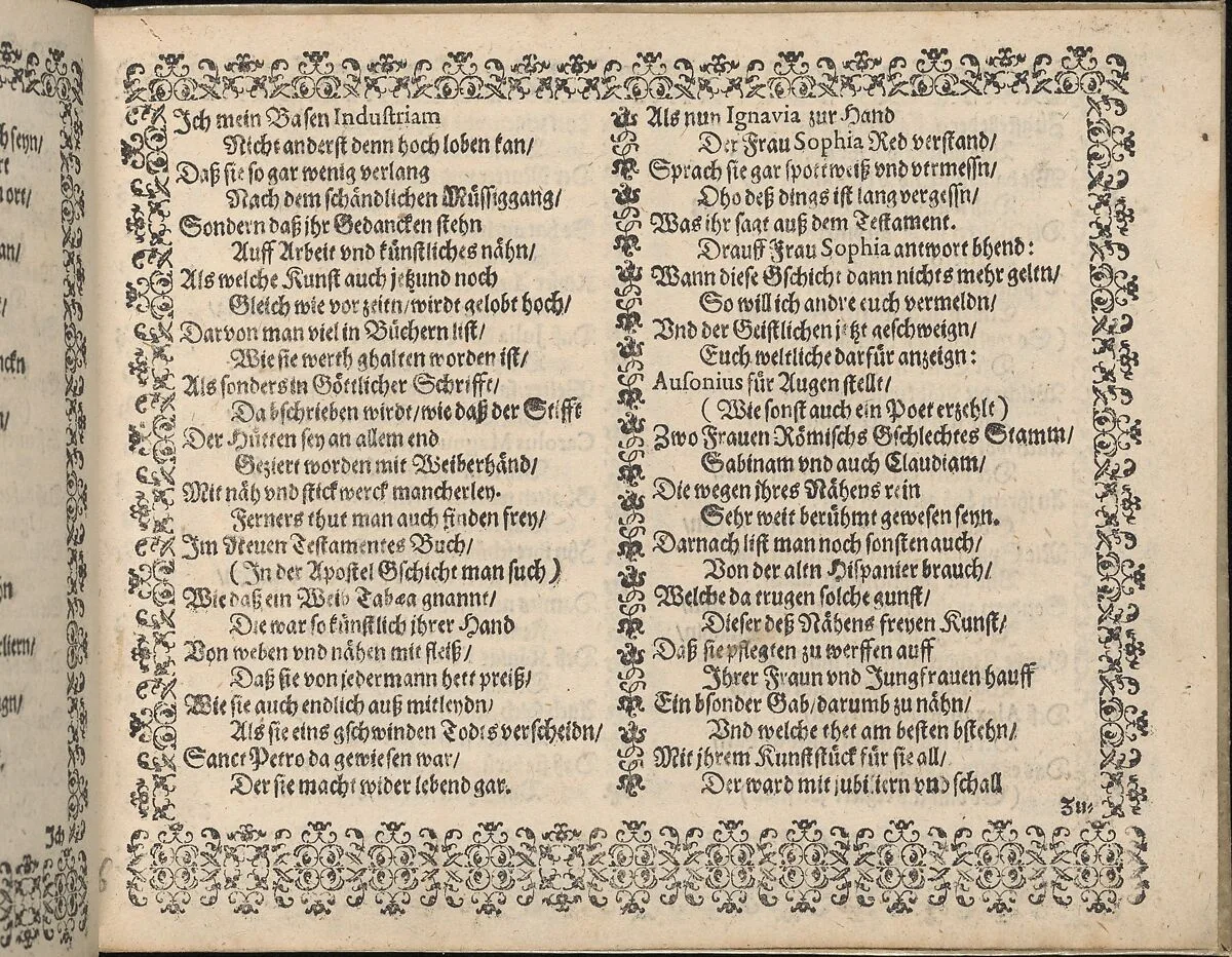 Newes Modelbuch in Kupffer (Page 6r) — Johann Sibmacher