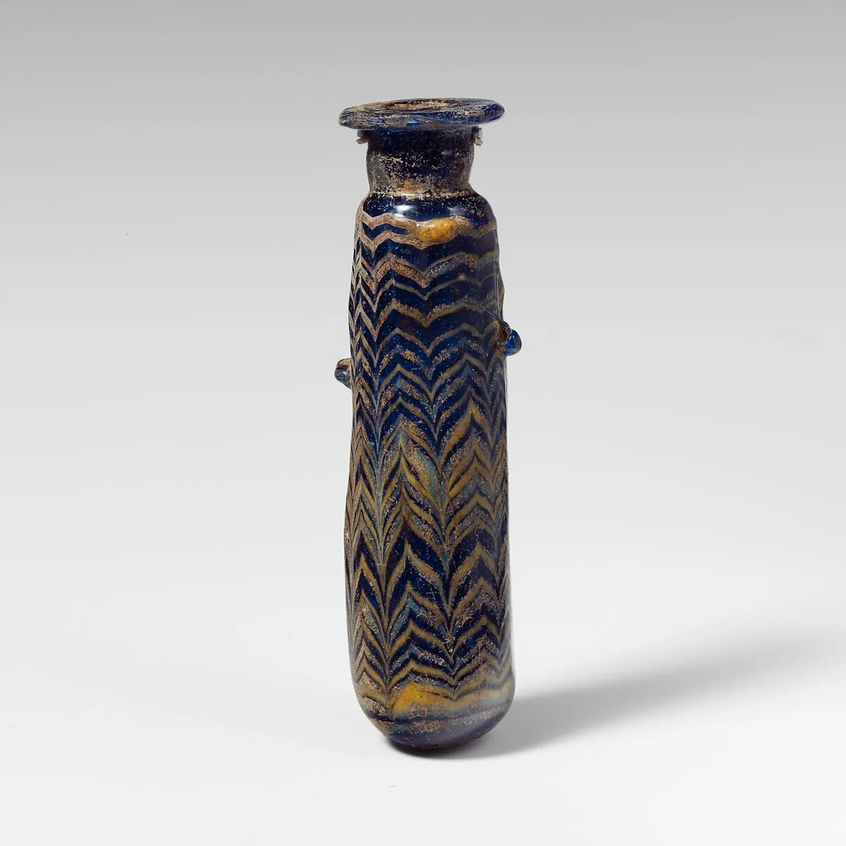 Glass alabastron (perfume bottle) — Unknown