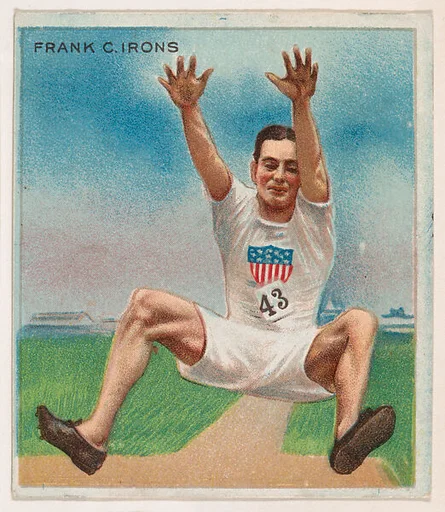 Frank C. Irons, Track and Field, from Mecca & Hassan Champion Athlete and Prize Fighter collection, 1910