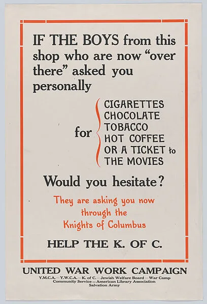 Would you hesitate? — Anonymous