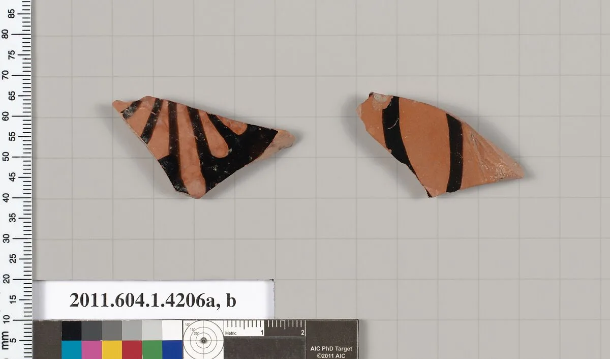 Terracotta fragments of kylikes (drinking cups) — Unknown