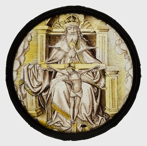 Roundel with the Holy Trinity