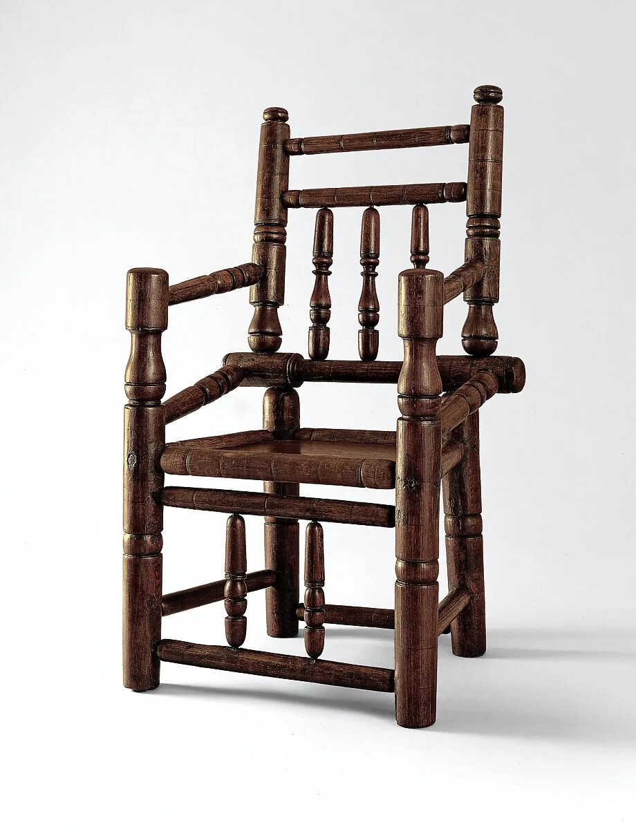 Turned armchair — Unknown