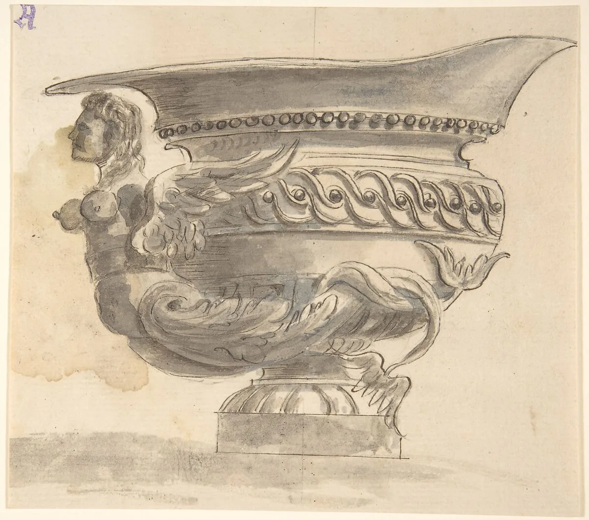 Architectural Drawings — Anonymous, Italian, 19th century