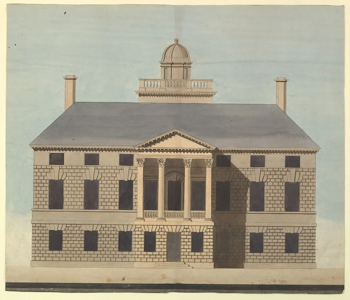 Album of Architectural Sketches and Drawings — Charles James Richardson|John Thorpe