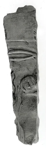 Raised relief fragment