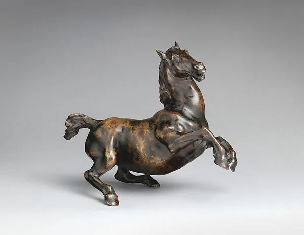 Rearing horse — Unknown