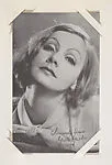 Greta Garbo from Movie Stars Exhibit Cards series (W401) — Unknown