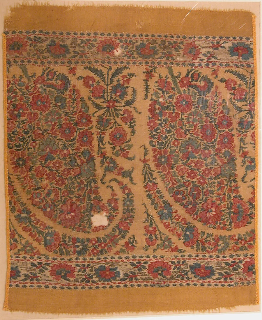 Fragment of Shawl — Unknown