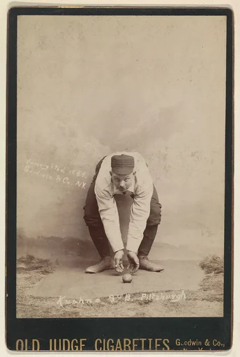 Kuehne, 3rd Base, Pittsburgh, from the series Old Judge Cigarettes