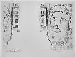 Downtown Lion — Larry Rivers|Universal Limited Art Editions