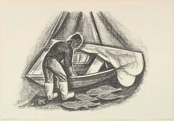 Fisherman — Patricia Cunningham|WPA