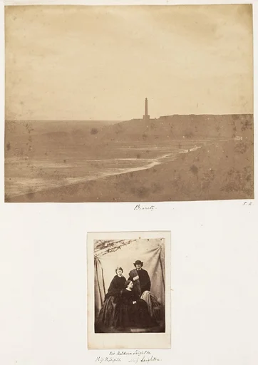 Biaritz; SIr Baldwin Leighton, Miss M. Leighton, Miss Leighton