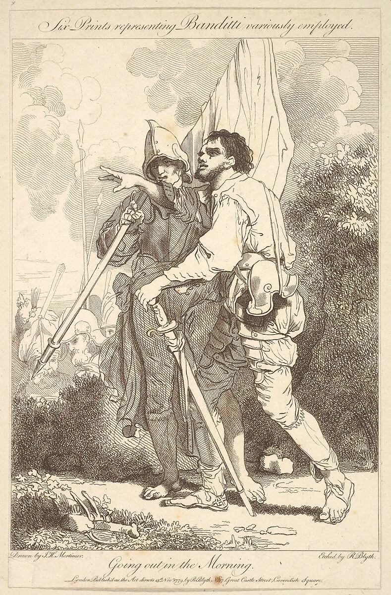 Going Out in the Morning — Robert Blyth|John Hamilton Mortimer