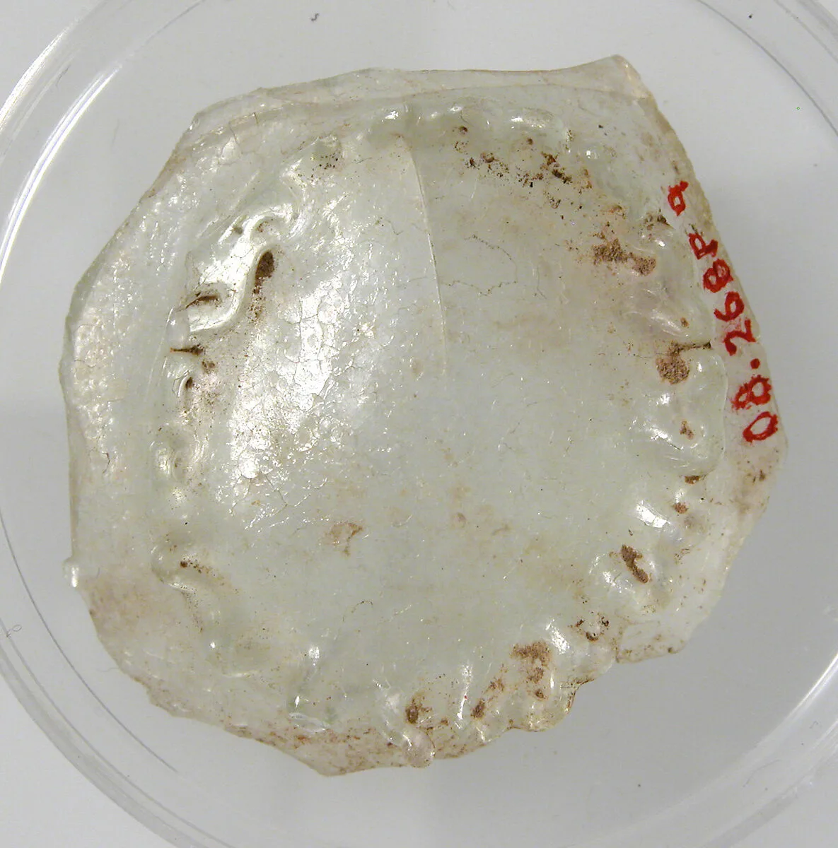 Bottom of a Vessel with Foot — Unknown