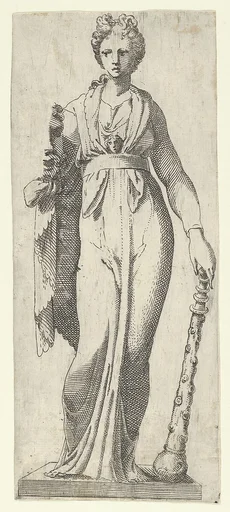 Melpomene, from the Mattei sarcophagus, Rome